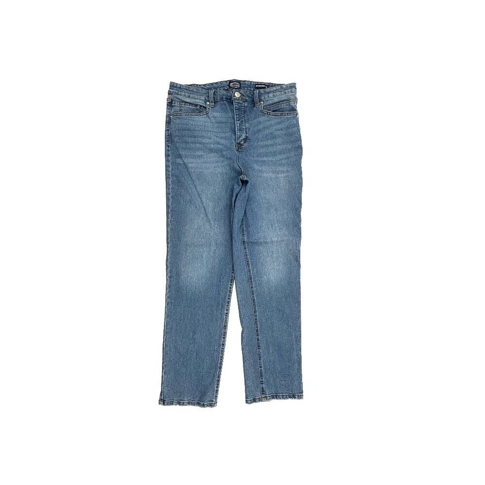 Scoop 90's Slim Straight Women's size 12‎ Medium Wash Blue Denim jeans